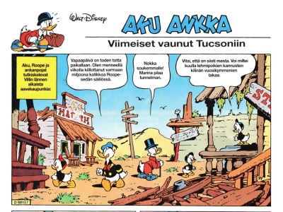 Viimeiset vaunut Tucsoniin