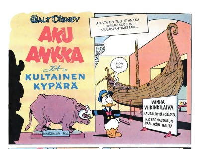 Aku Ankka ja kultainen kypärä