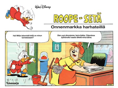 Onnenmarkka harhateillä