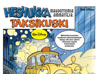 Mahdottomia ammatteja: Taksikuski