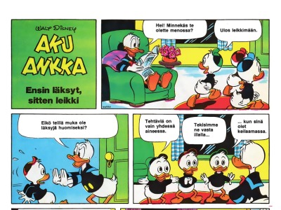 Ensin läksyt, sitten leikki