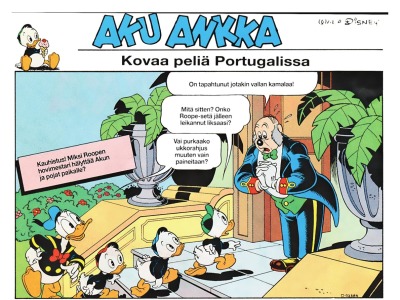 Kovaa peliä Portugalissa