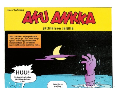 Aku Ankka jättiläisen jäljillä