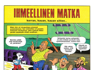 Ihmeellinen matka: kerran, kauan, kauan sitten...