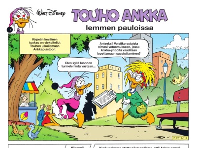 Touho Ankka lemmen pauloissa