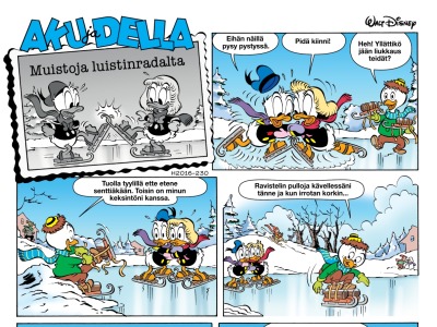 Muistoja luistinradalta