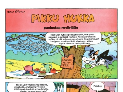 Pikku Hukka puolustaa reviiriään