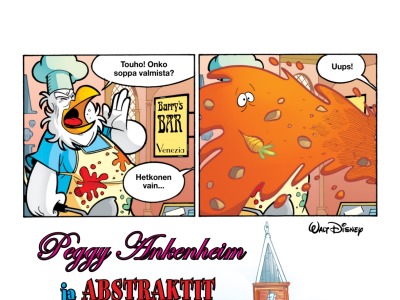 Peggy Ankenheim ja abstraktit pöytäliinat