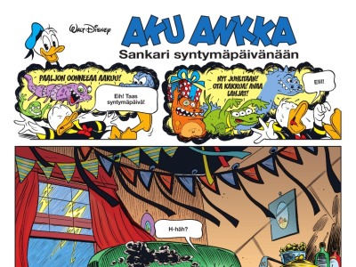 Sankari syntymäpäivänään