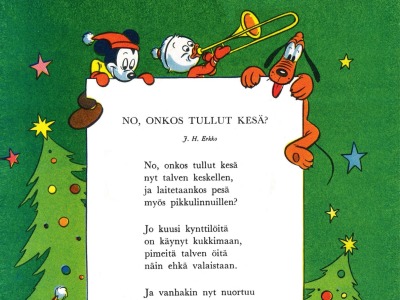 No, onkos tullut kesä?