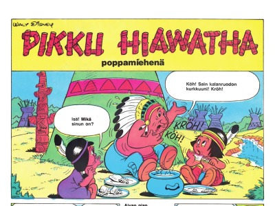 9898 Pikku Hiawatha poppamiehenä