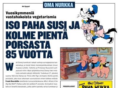 Vuosikymmeniä vastahakoista vegetarismia