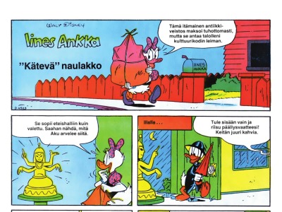 "Kätevä" naulakko